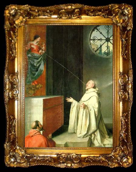 framed  Cano, Alonso The Vision of St Bernard, ta009-2